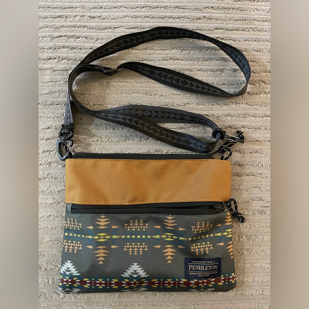 Pendleton Tan Crossbody Bag